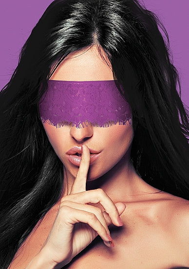 Mystere Lace Mask Purple-SHOTS AMERICA-Adult Clearance Center