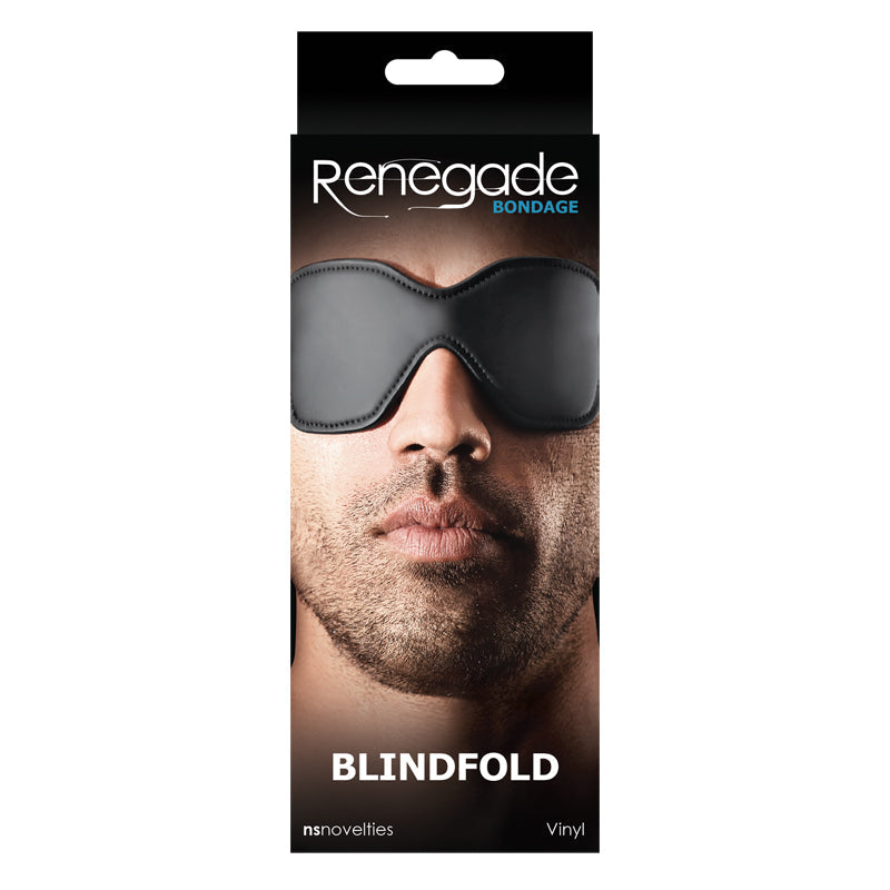 Renegade Bondage Blindfold Black-NS Novelties-Adult Clearance Center
